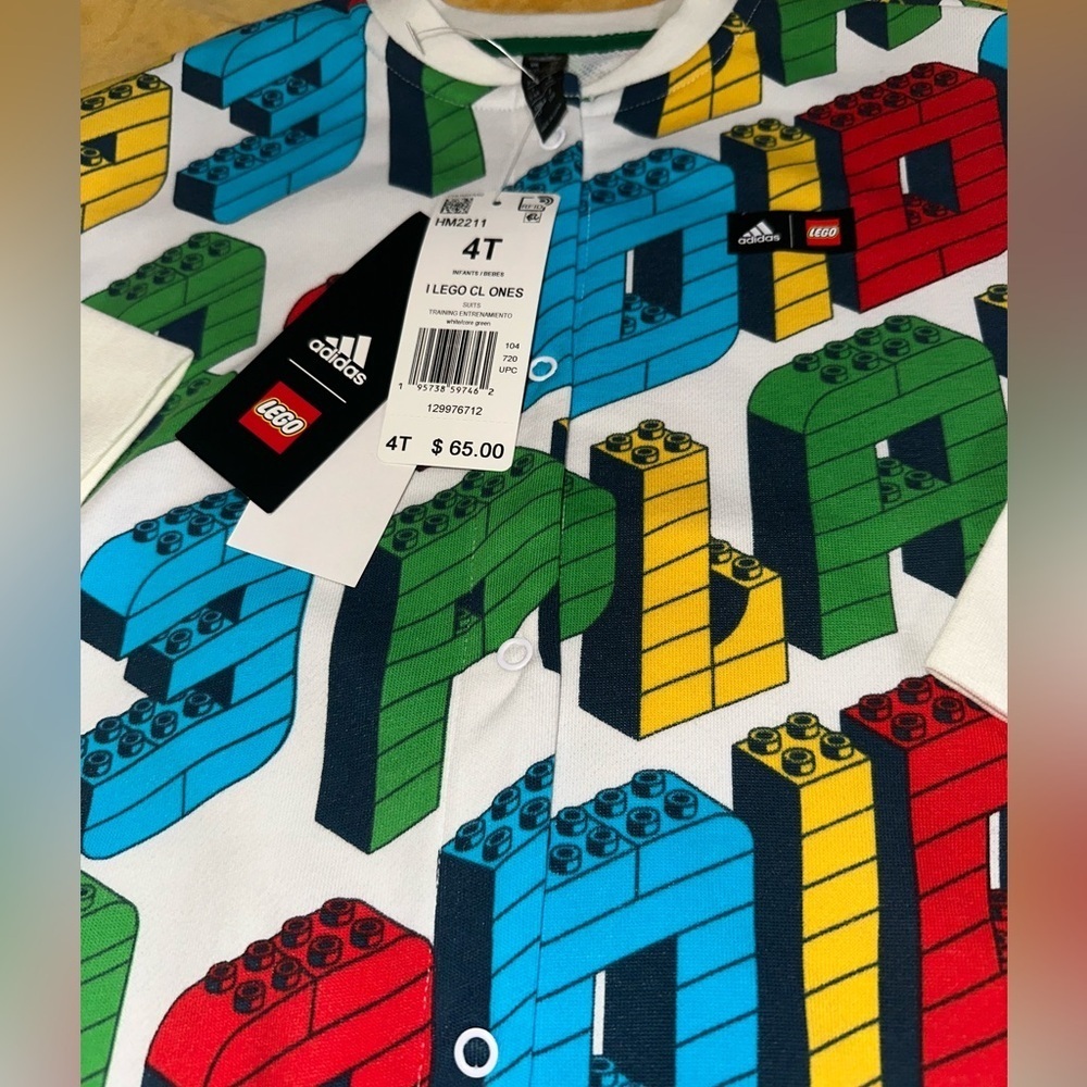 New Adidas Lego One-piece 4T - Picture 6 of 8